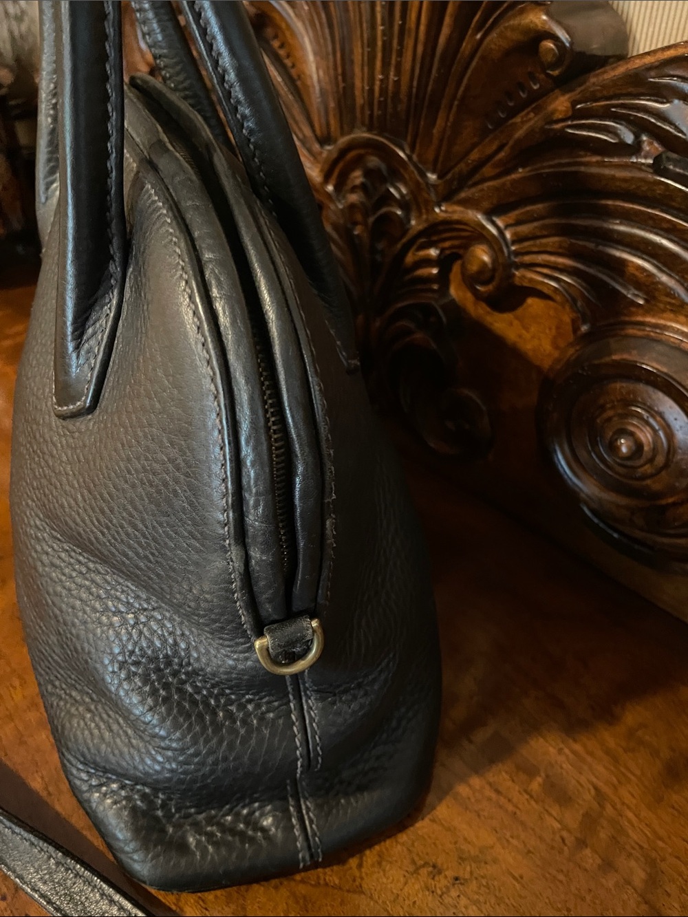 Coach Vintage Sonoma Collection Black Leather. O/S - Gem